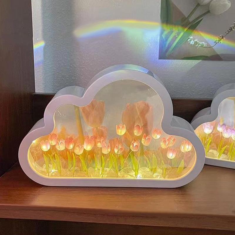 Infinity DIY Tulip Cloud Mirror